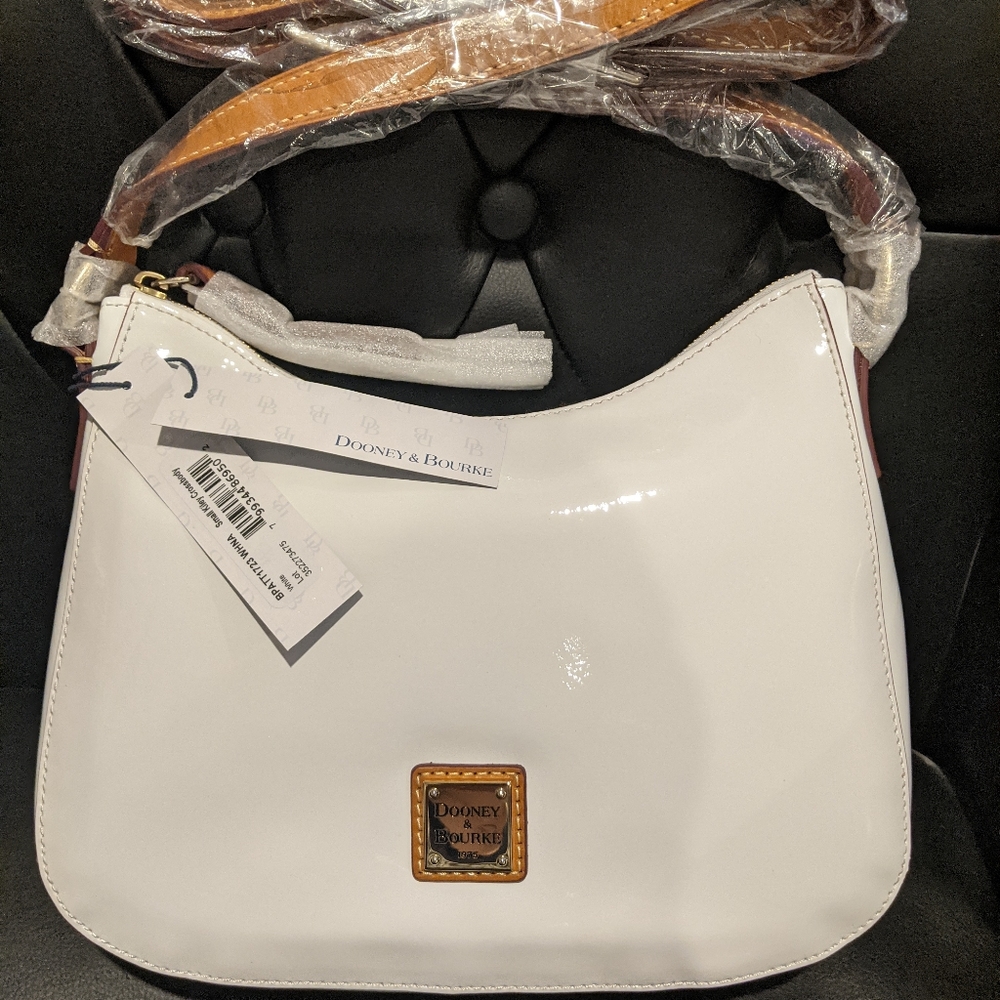 Dooney & Bourke Small Patent Leather Hobo